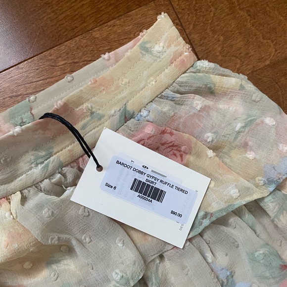 ✨NWT | Bardot X Revolve | Dobby Gypsy Skirt - Picture 8 of 12